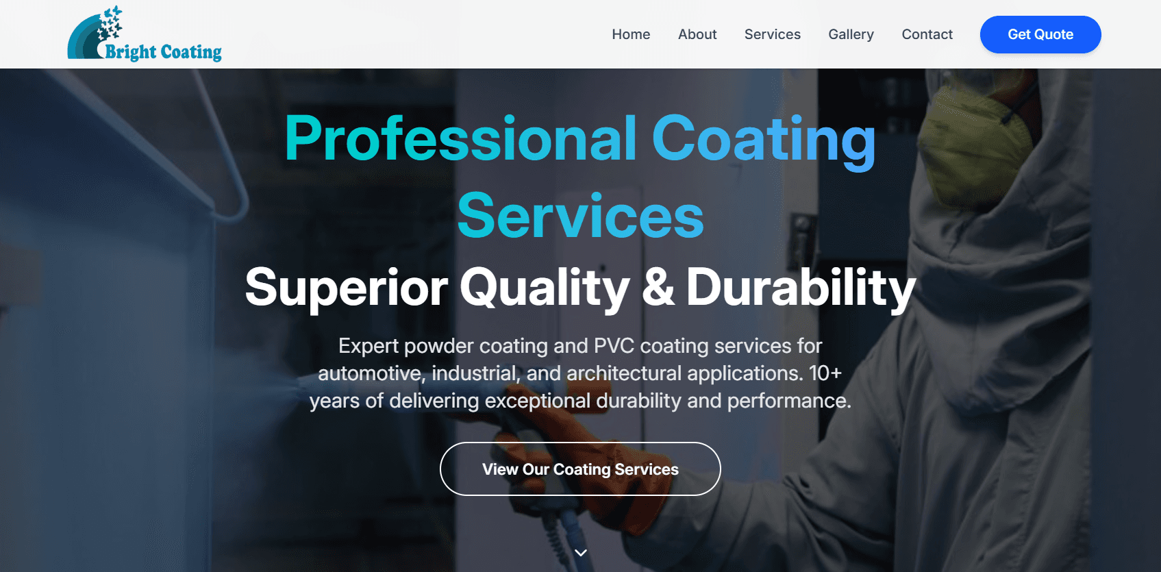 Bright Powder Coating