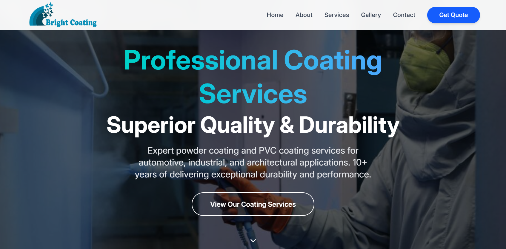 Bright Powder Coating